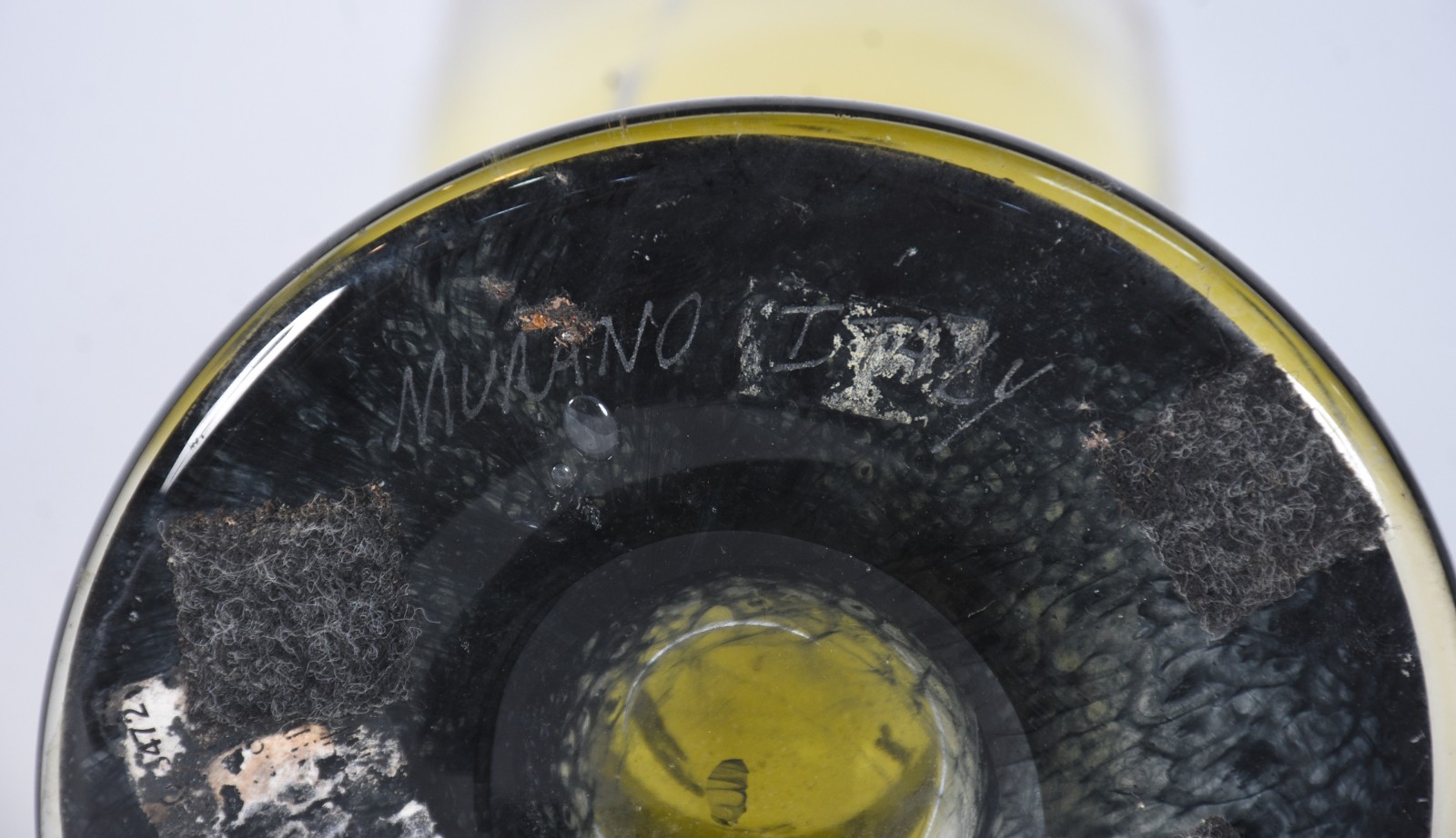 Vaso de murano italiano mesclado, assinado na base. - foto 5 de 6