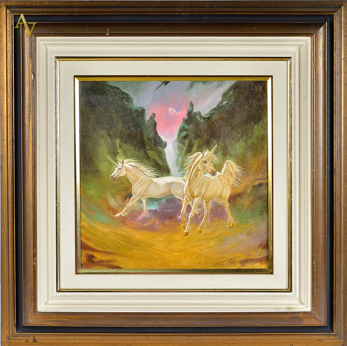 NILTON MENDONÇA - Vale encantado - ost - 40 x 40.