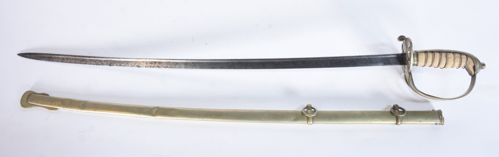 Espada de metal com brazão da república. - foto 7 de 8
