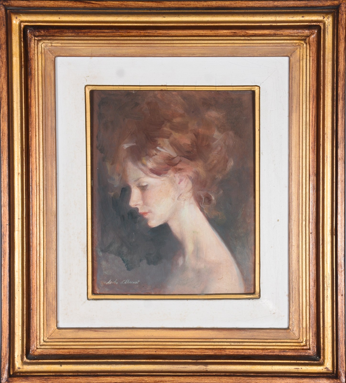  Aurélio D'Alincourt (1919-1990), Figura Feminina - foto 2 de 5