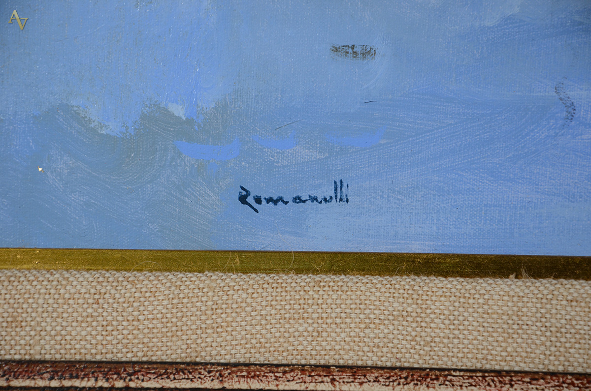 ROMANELLI (1945) - Rio de Janeiro - ost - 70 x 100 - datado 2003 - foto 3 de 4