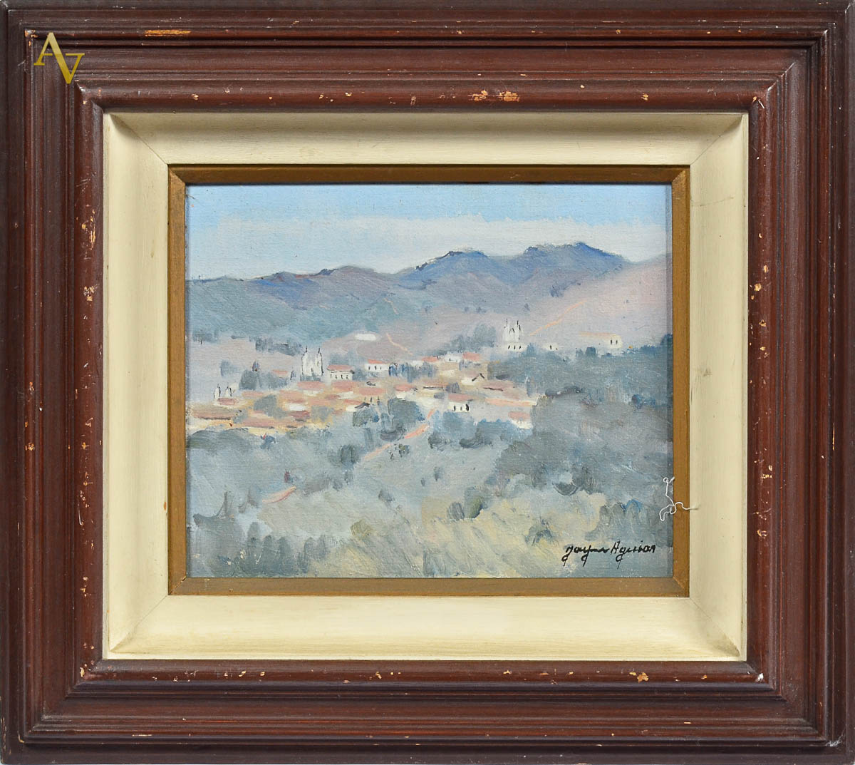 JAYME AGUIAR - Paisagem - ost - 27 x 23.