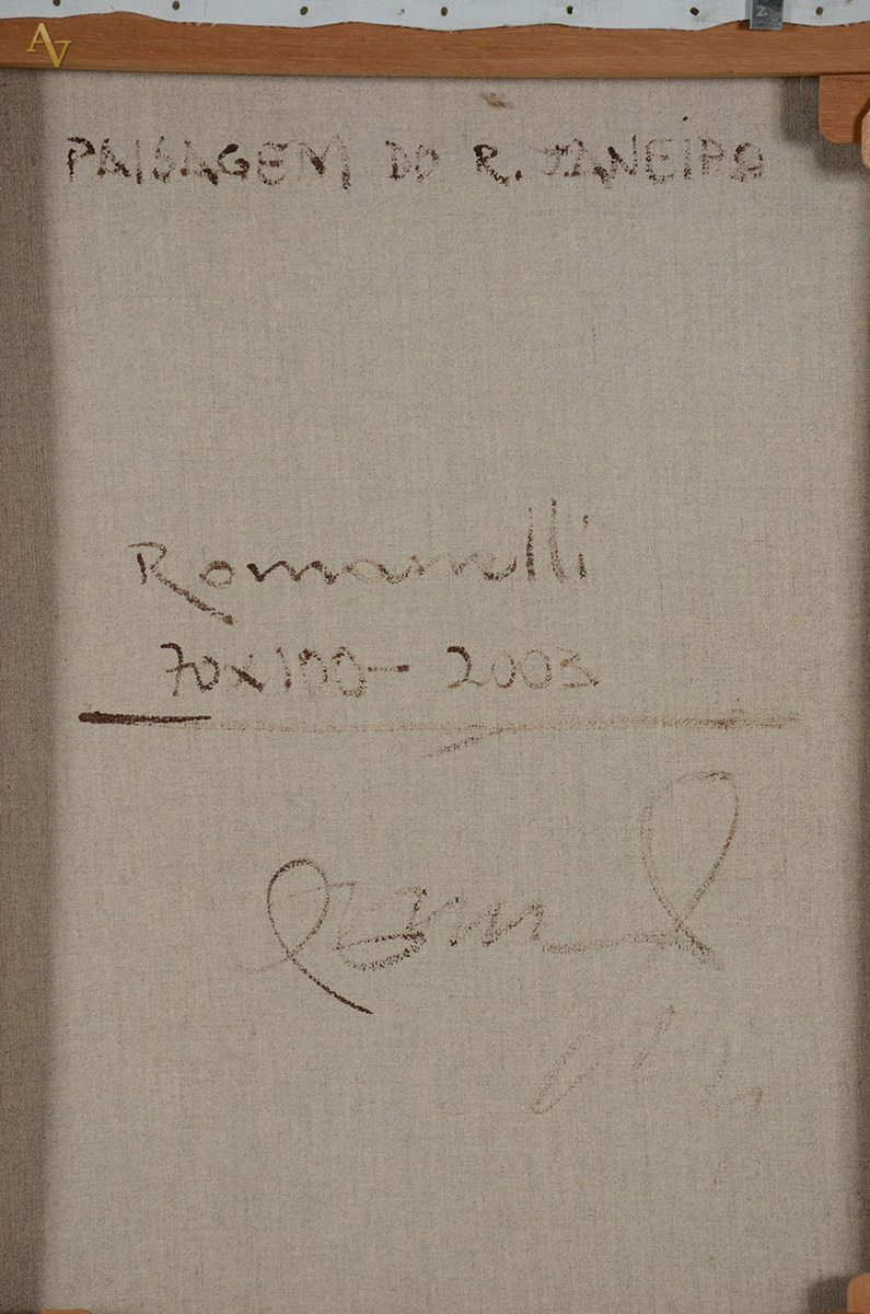 ROMANELLI (1945) - Rio de Janeiro - ost - 70 x 100 - datado 2003 - foto 4 de 4