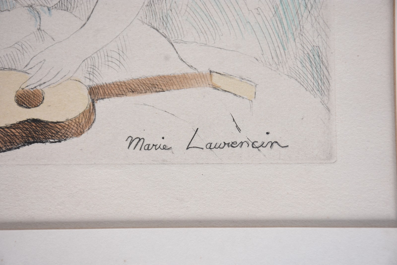 Marie Laurencin (1883-1956), Femme à Mandoline - foto 2 de 9