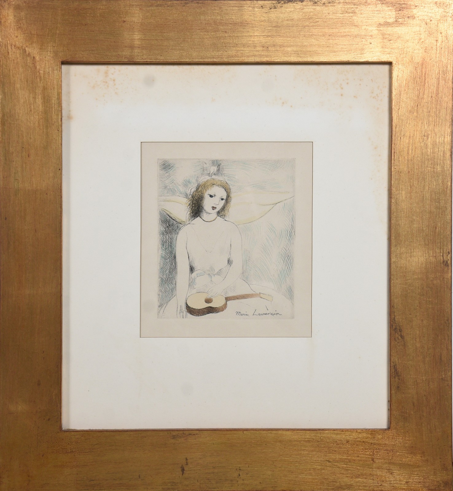 Marie Laurencin (1883-1956), Femme à Mandoline - foto 7 de 9
