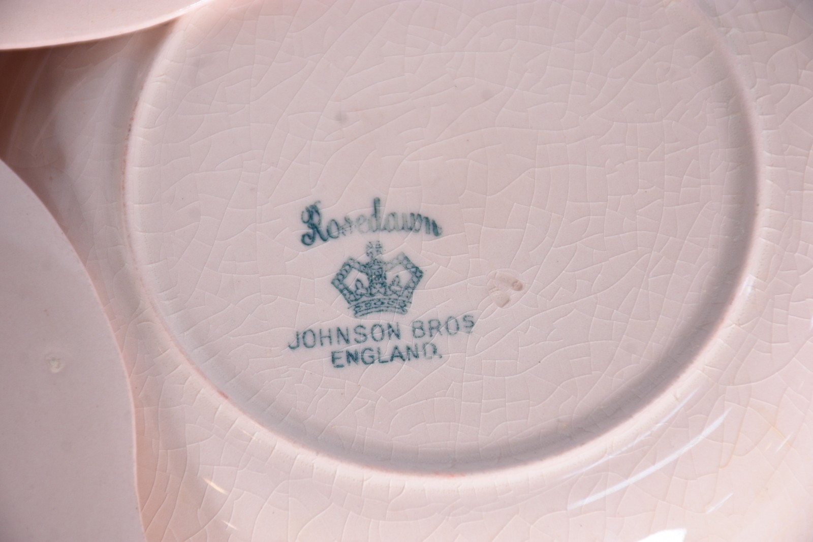 Serviço de jantar e café de faiança rosa J&G Meakin England composto... - foto 4 de 10
