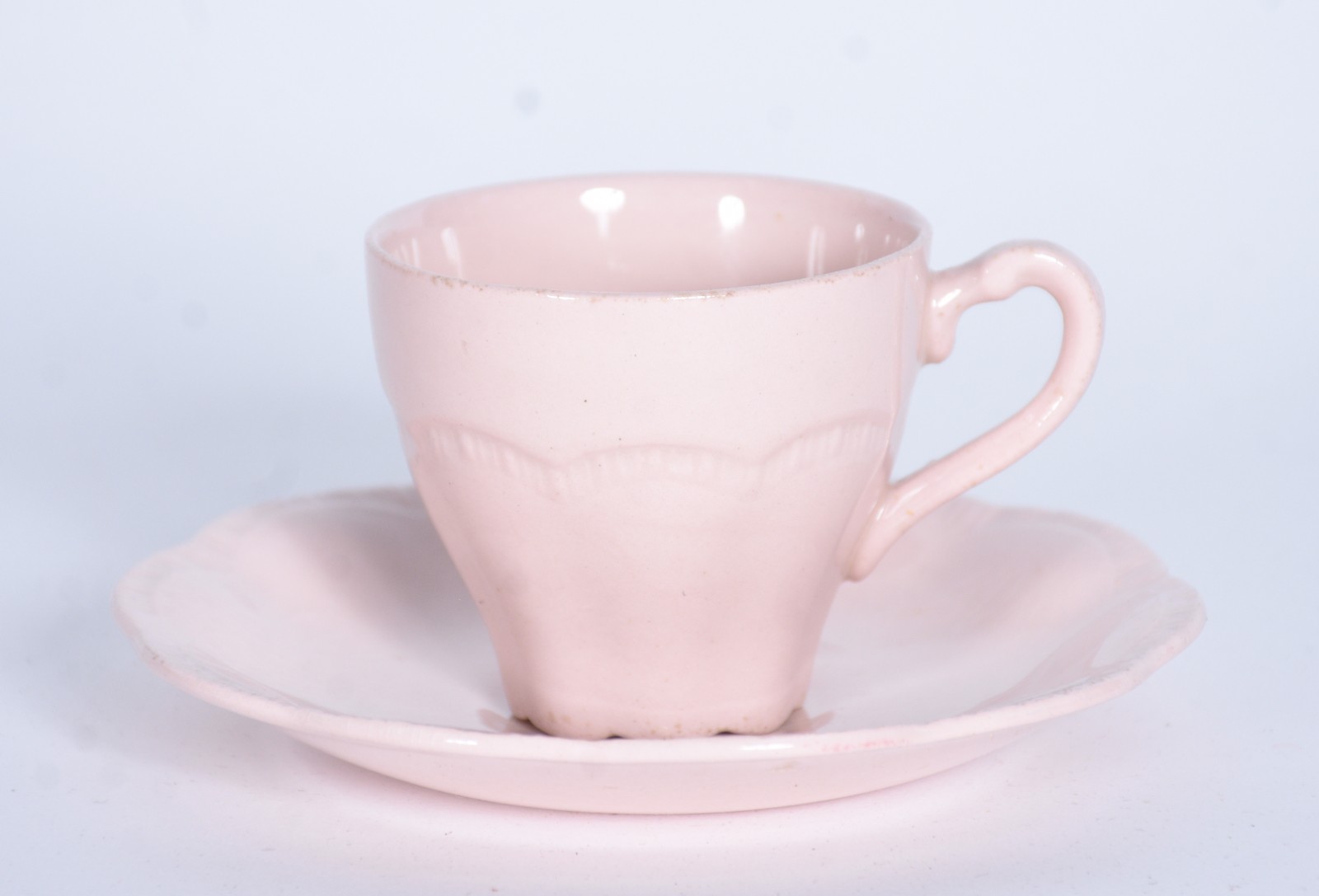 Serviço de jantar e café de faiança rosa J&G Meakin England composto... - foto 5 de 10