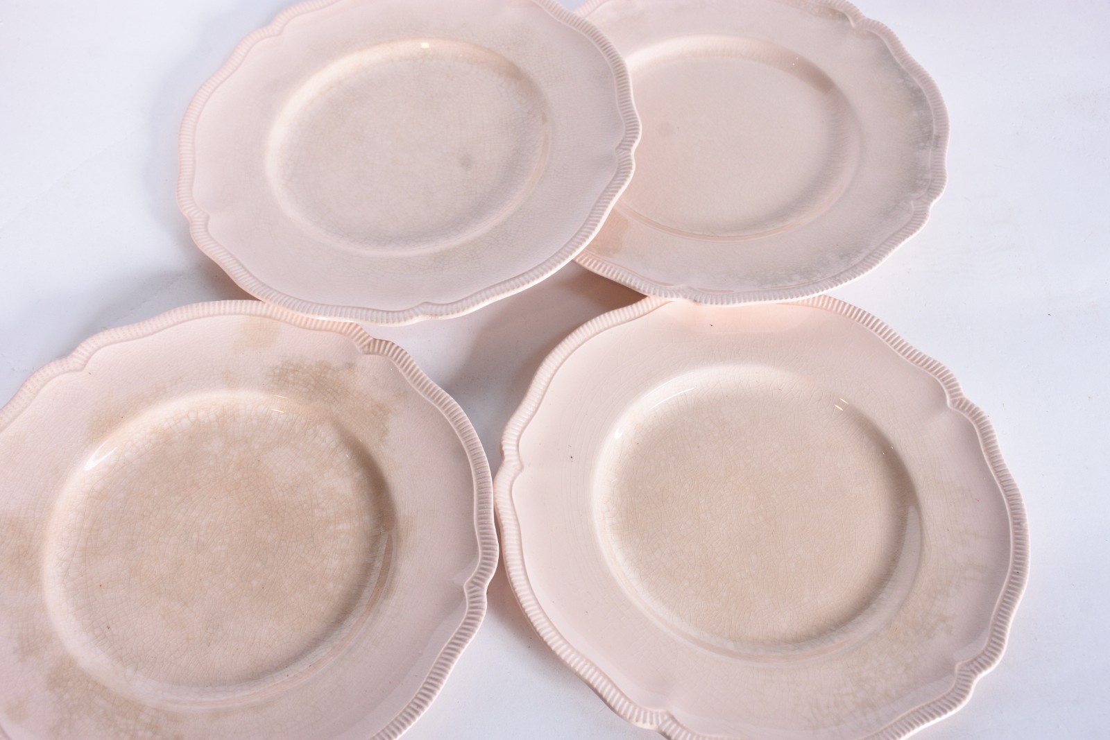 Serviço de jantar e café de faiança rosa J&G Meakin England composto... - foto 6 de 10