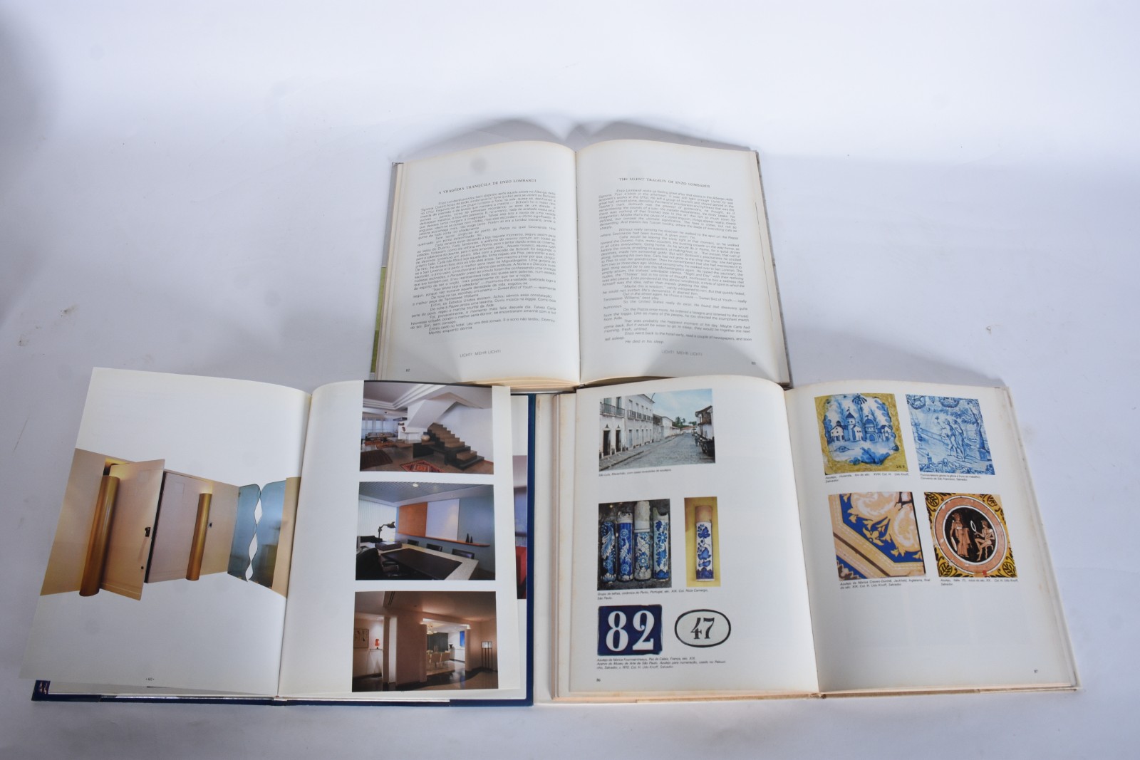 Três livros: A) Arte da Cerâmica Brasil B) Interior - Janete Costa C)... - foto 4 de 5