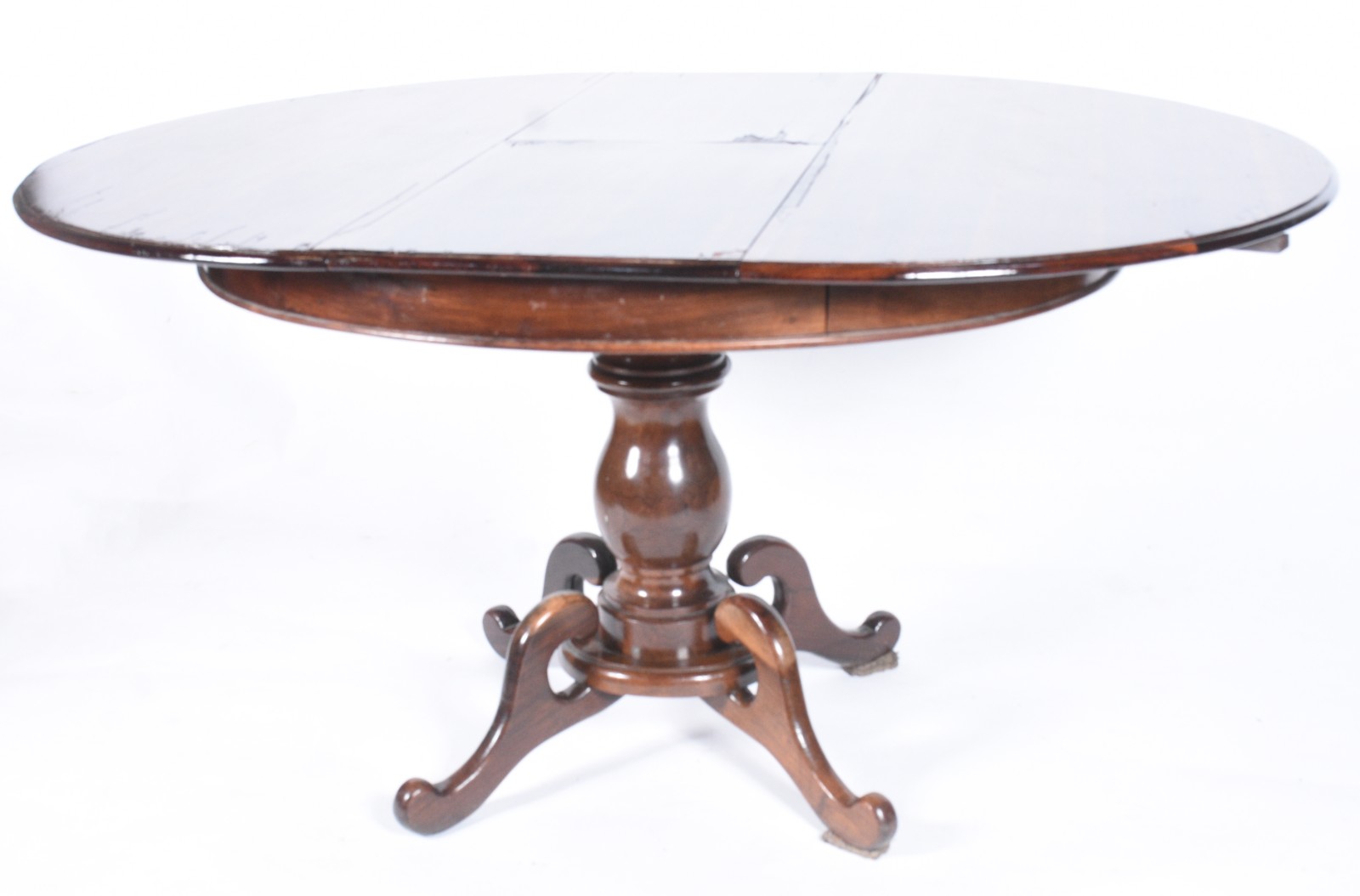 Mesa de jantar de madeira nobre, tabua extensora (55 cm x 38 cm)... - foto 2 de 11