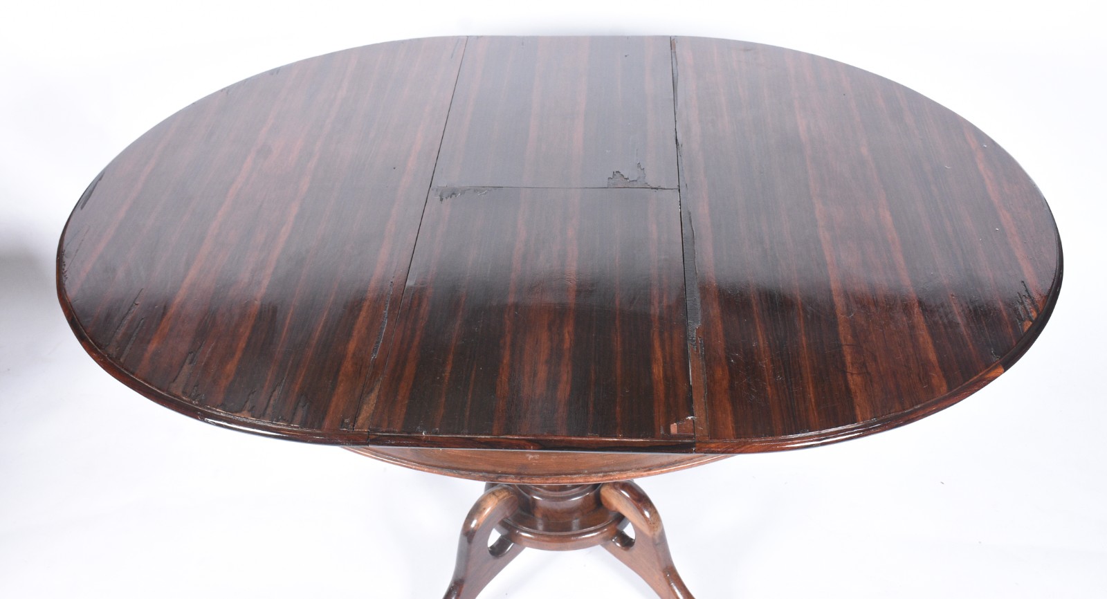 Mesa de jantar de madeira nobre, tabua extensora (55 cm x 38 cm)... - foto 3 de 11