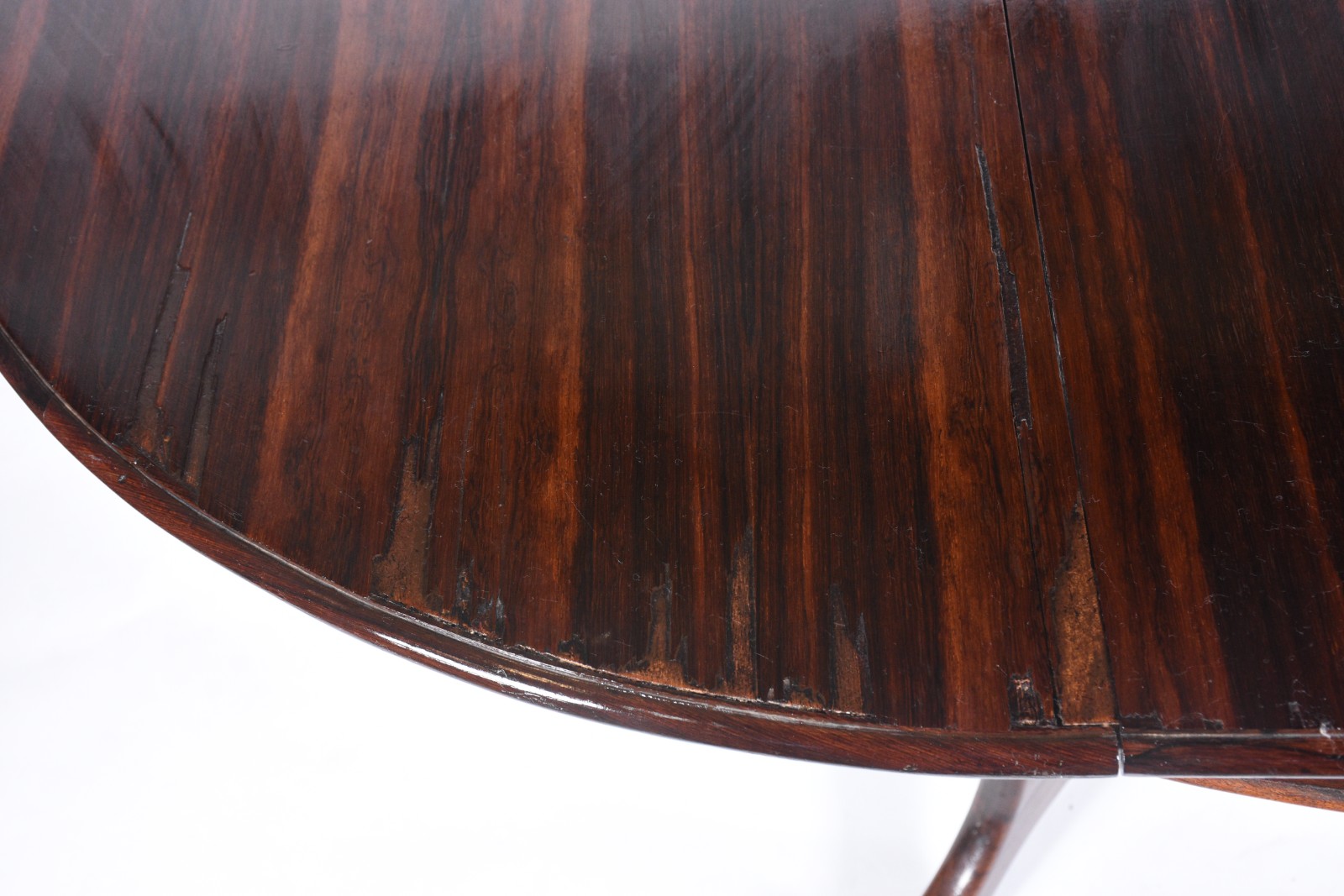 Mesa de jantar de madeira nobre, tabua extensora (55 cm x 38 cm)... - foto 5 de 11