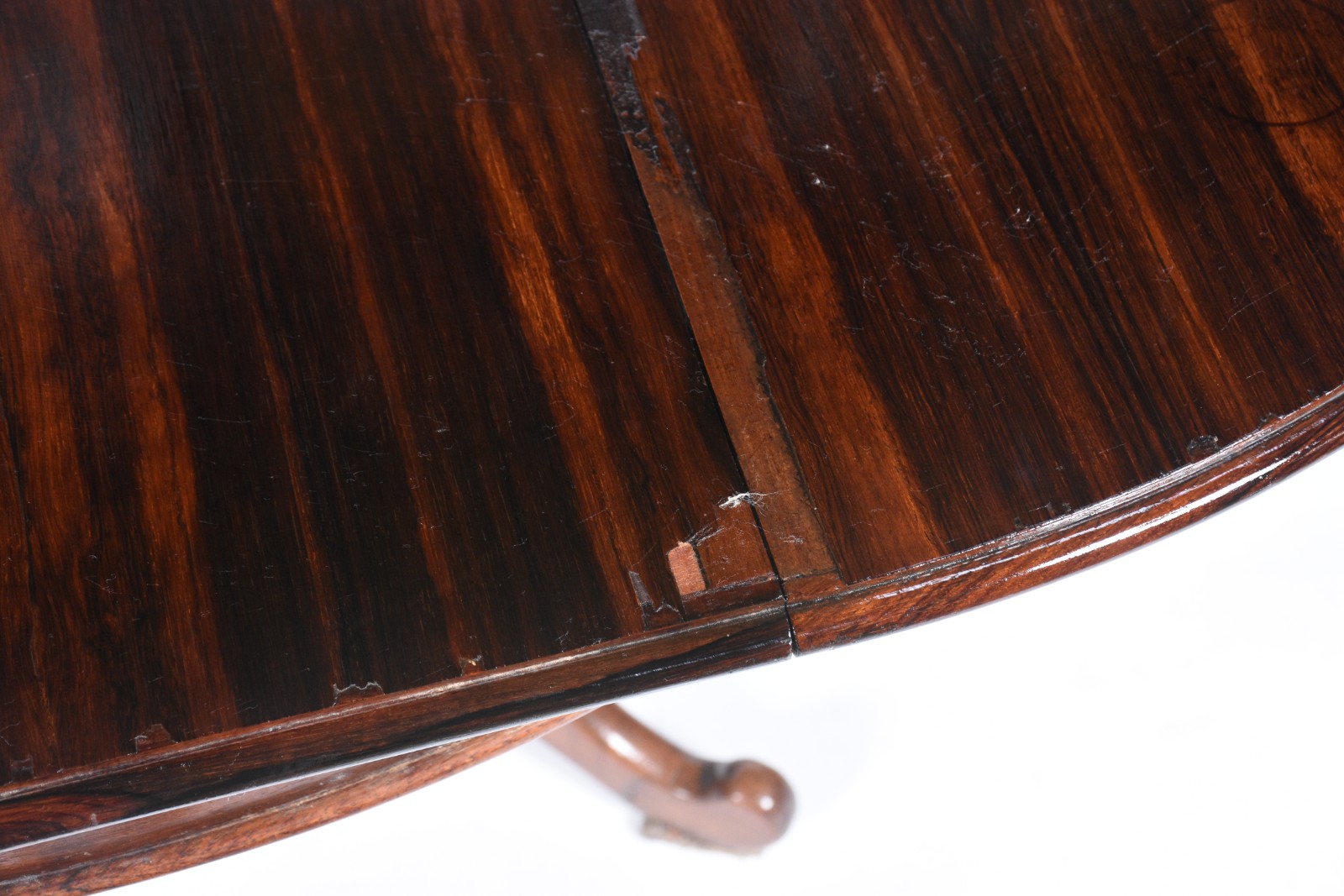 Mesa de jantar de madeira nobre, tabua extensora (55 cm x 38 cm)... - foto 6 de 11