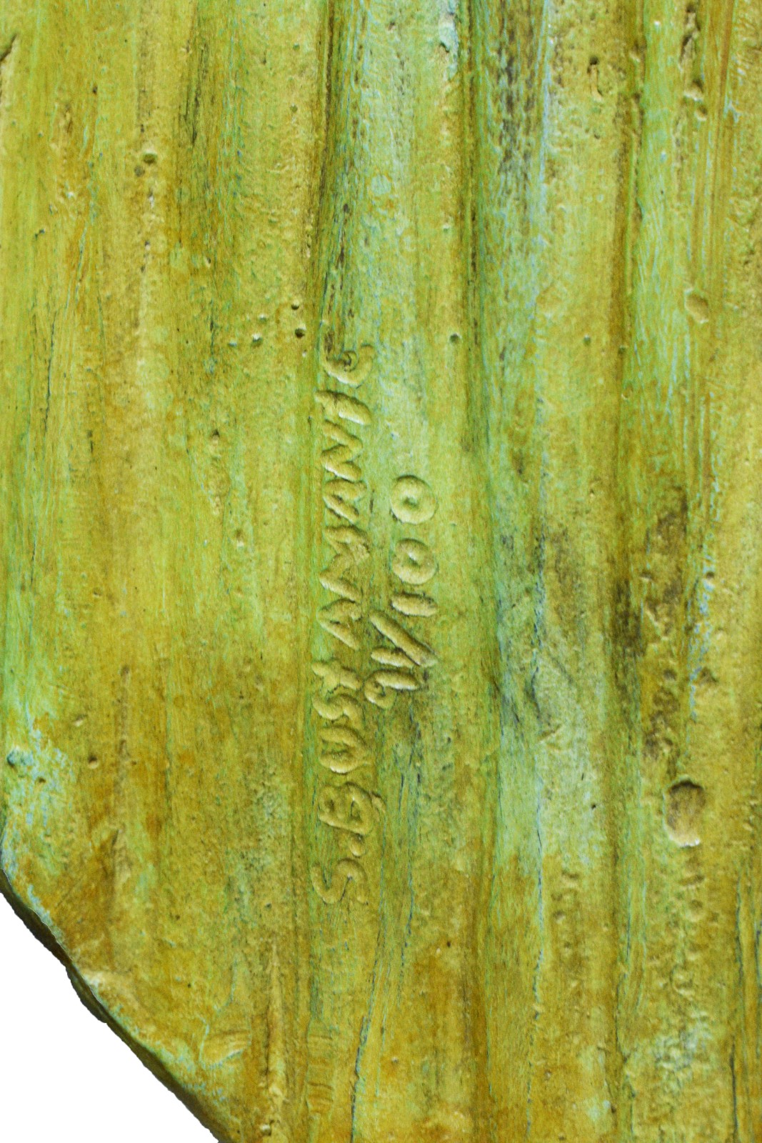 Escultura de metal dourado, base de mármore - tiragem 91/100. - foto 2 de 8