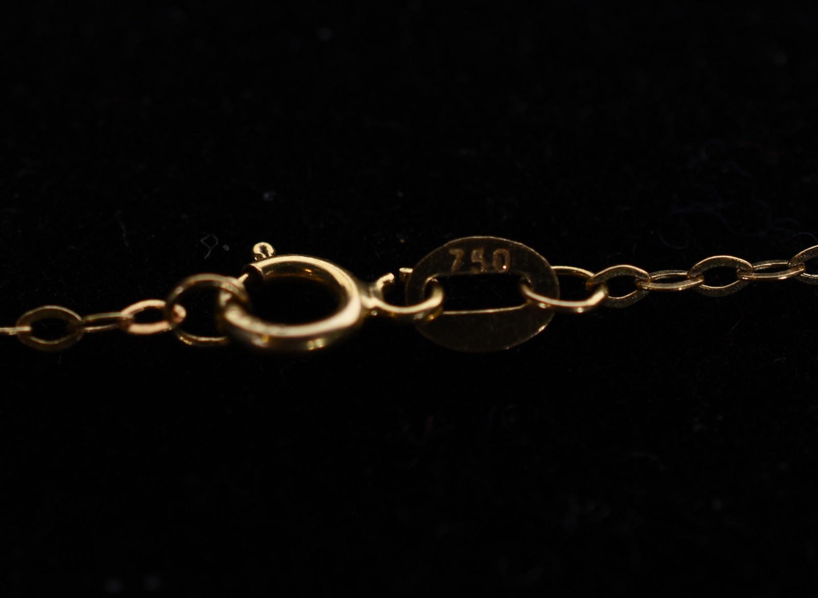 Tornozeleira de ouro 18k. (Por motivos de segurança a peça não se... - foto 6 de 7