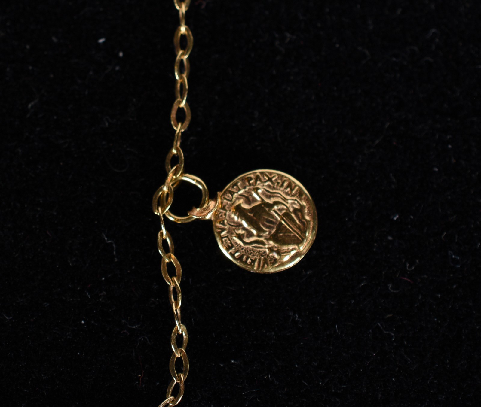 Tornozeleira de ouro 18k. (Por motivos de segurança a peça não se... - foto 7 de 7