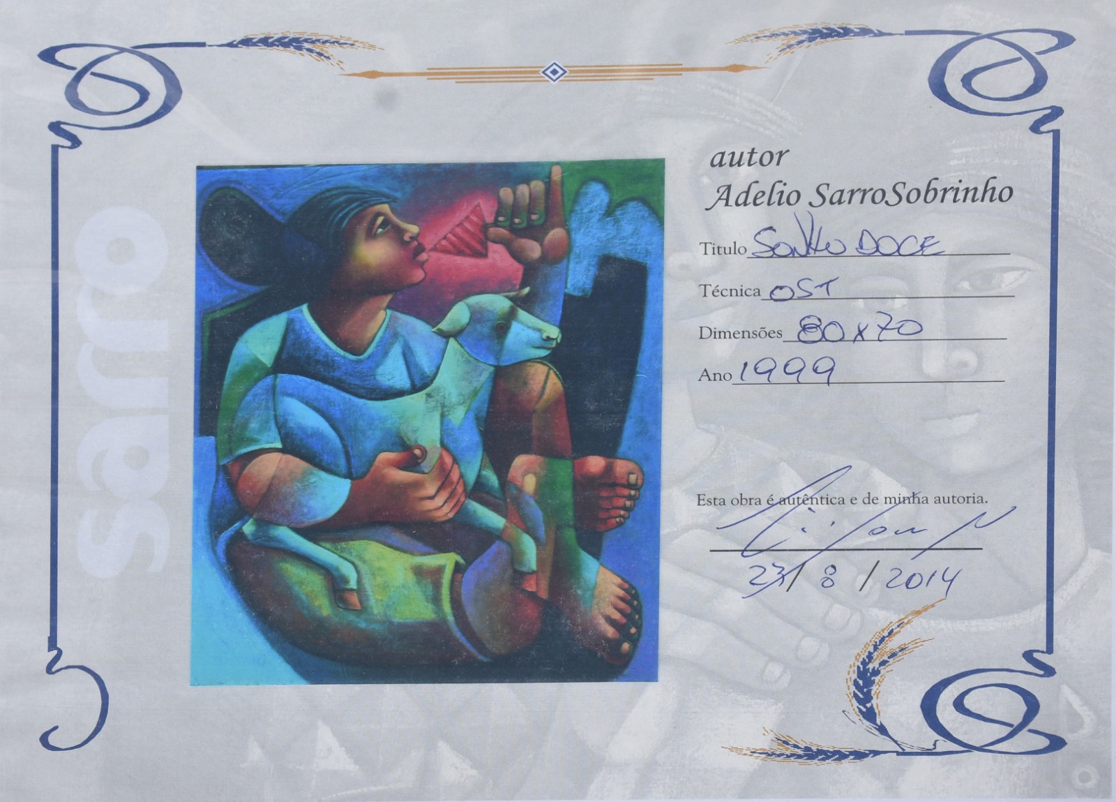 Adélio Sarro (1950), Sonho Doce - foto 6 de 6