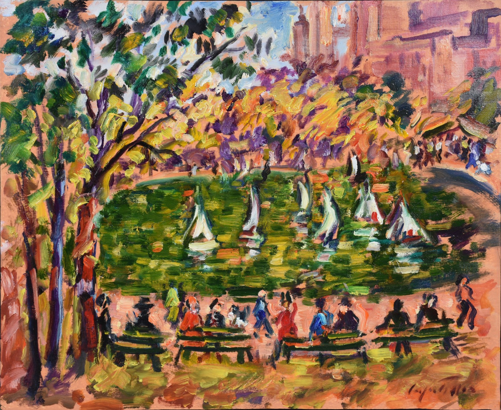  Sérgio Telles (1936-2022), Central Park - Nova York - foto 1 de 5