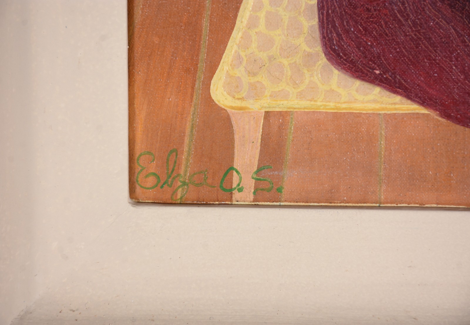 Elza O. S. (1928-2007), Moças com cãozinho - foto 3 de 4