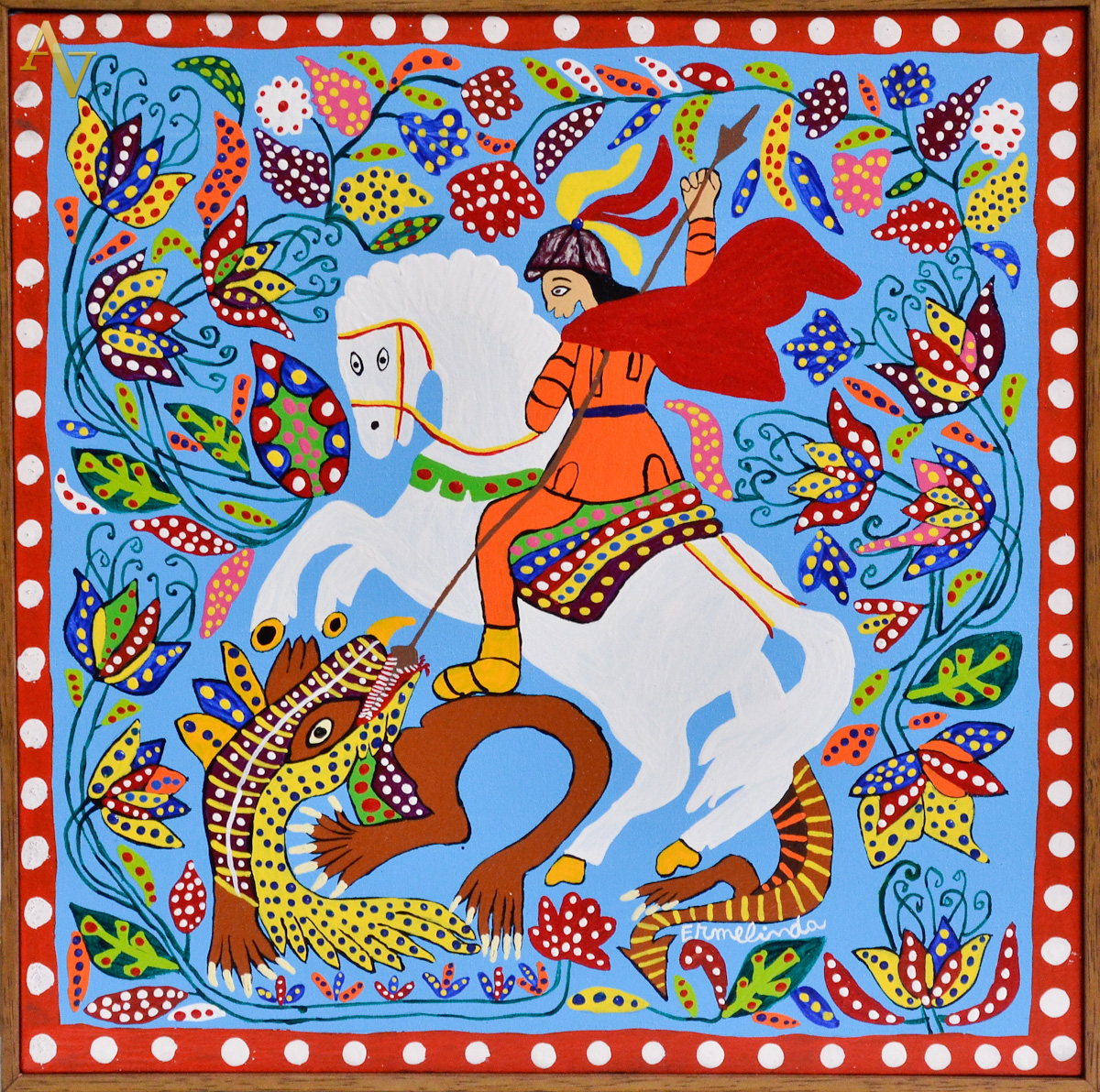 ERMELINDA - Sao Jorge - ost - 40 x 40.
