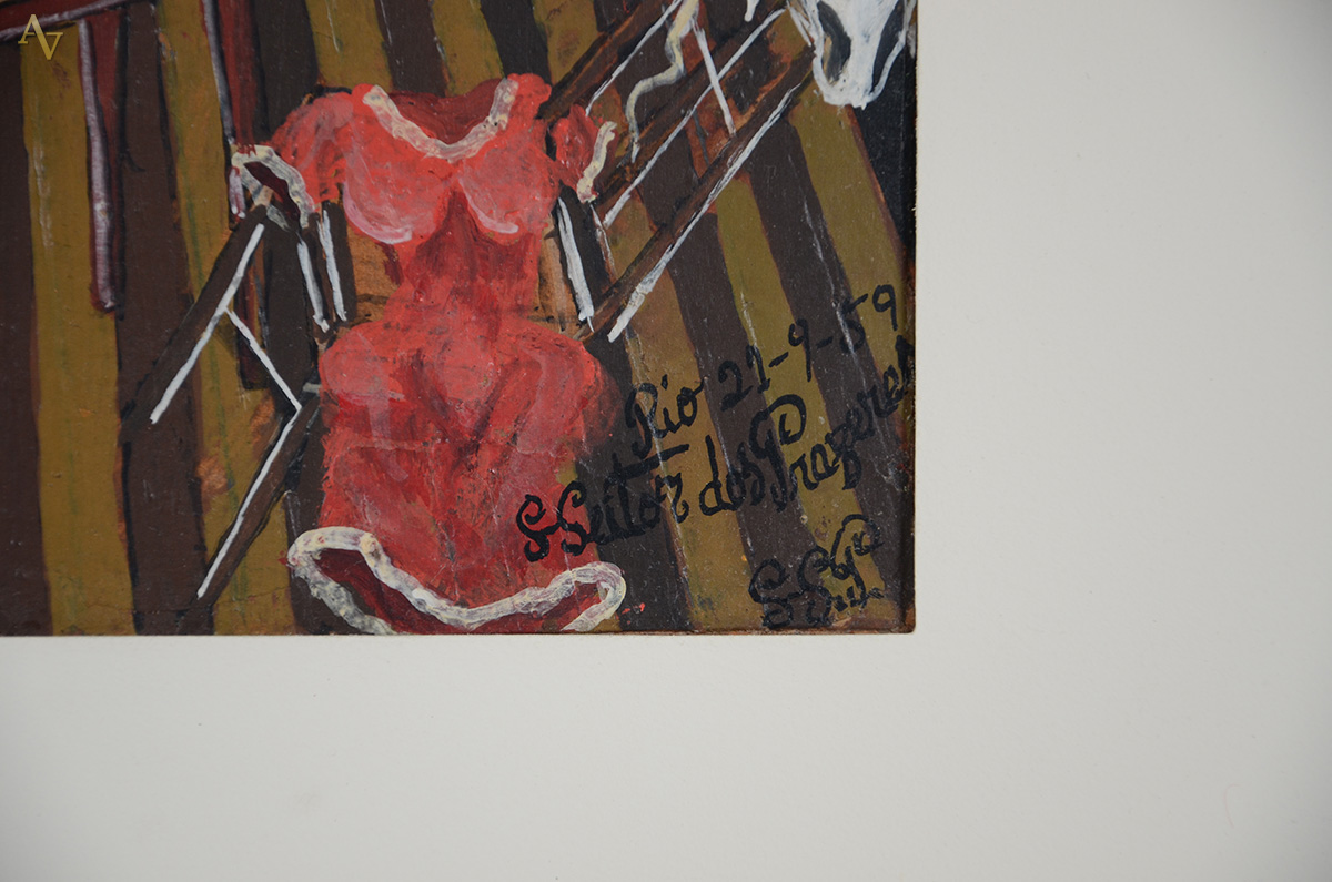 Heitor dos Prazeres (1898-1966), "O pintor e a modelo" - foto 3 de 3
