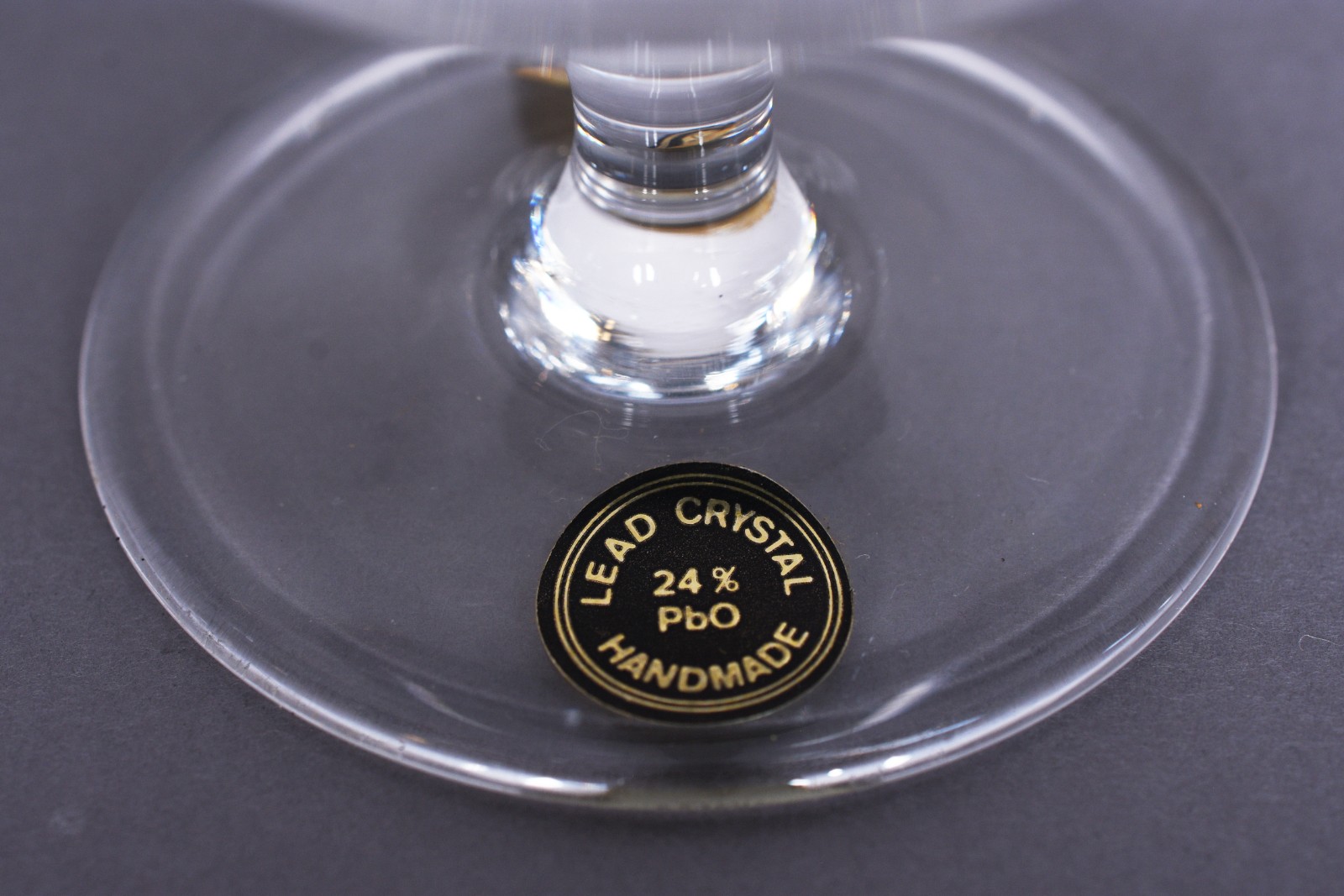 Seis taças para conhaque de cristal. - foto 4 de 5