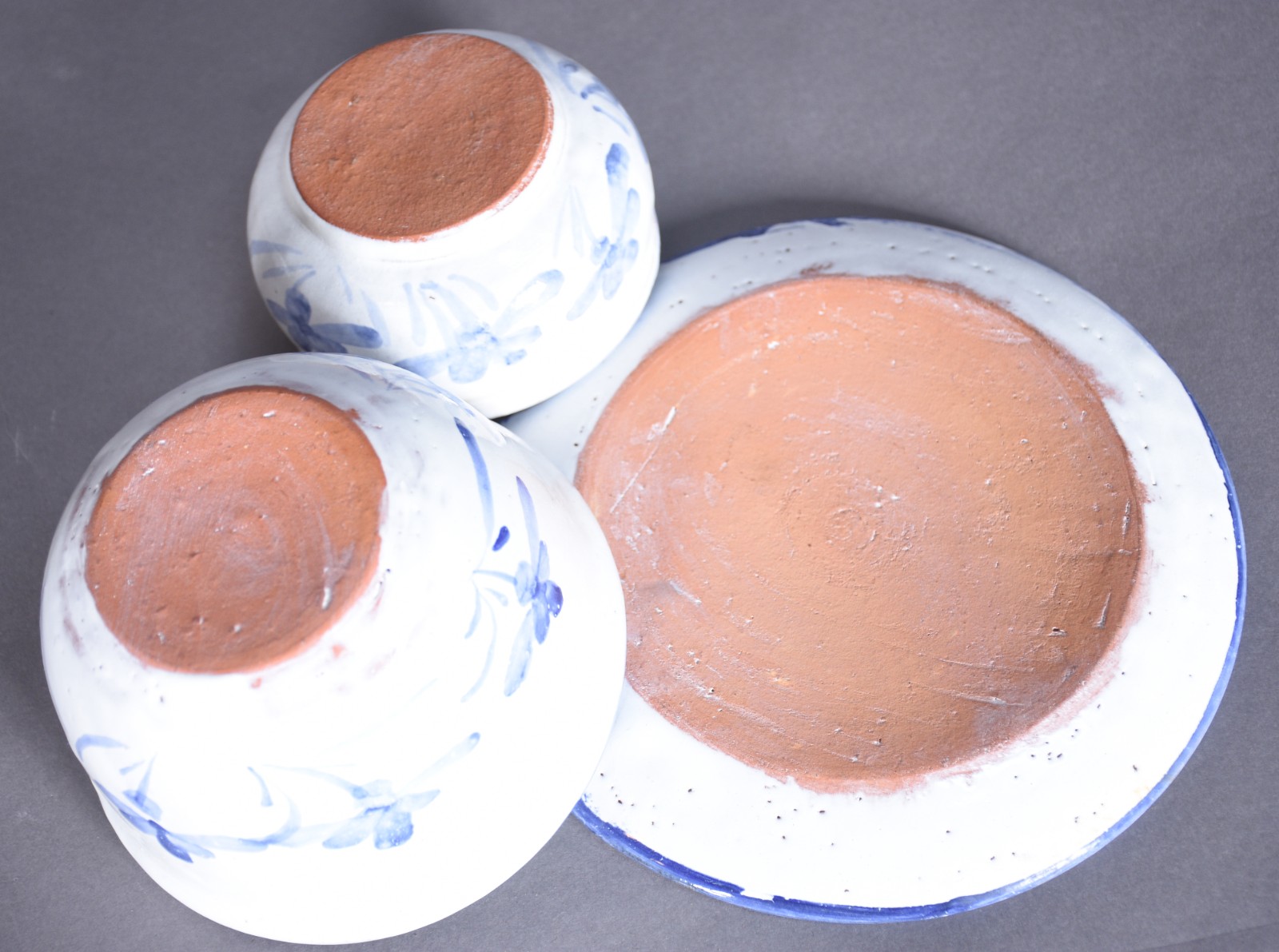 Serviço de cerâmica para fondue pintado á mão composto de: panela, 12... - foto 8 de 11