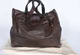 CHLOE,  - Bolsa feminina de couro com metais dourados.