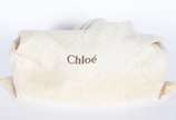 CHLOE,  - Bolsa feminina de couro com metais dourados.