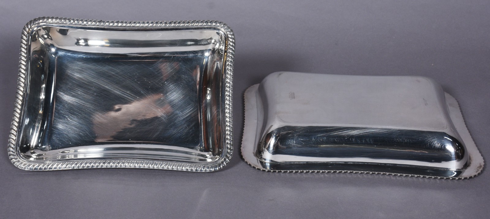 Legumeira com tampa de metal prateado, Goldsmiths & Silversmiths... - foto 7 de 10