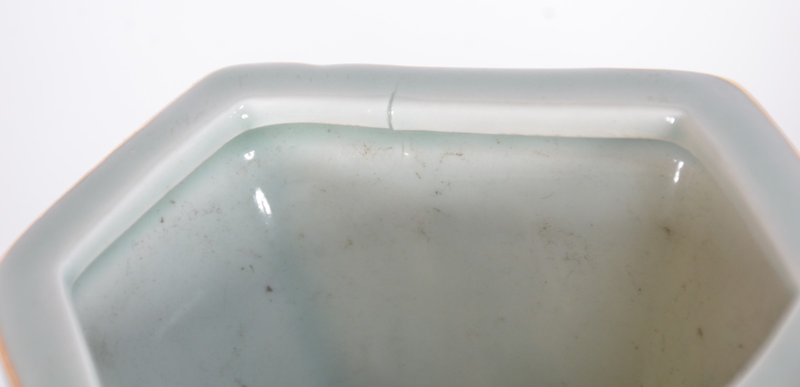Par de vasos de porcelana oriental pintados a mão com motivos florais... - foto 10 de 10
