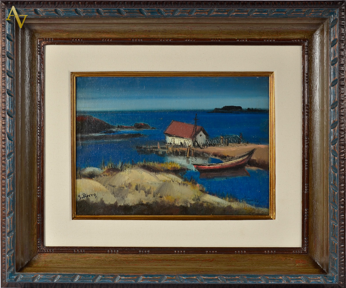 SILVIO PINTO - Marinha - ost - 36 x 46 cm.