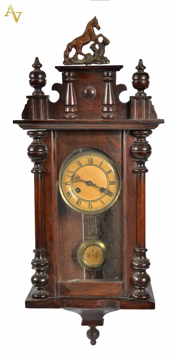 Relogio de parede - Alt. 77 cm.