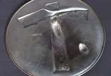 Salvador Dalí (1904-1989), EASTER CHRIST - Prato de prata Sterling, assinado e datado 1972.