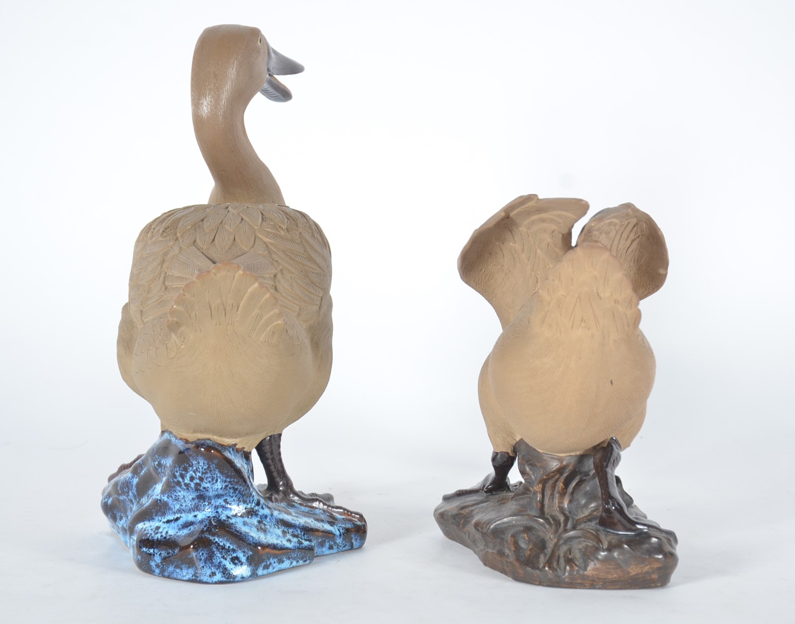 Par de patos de porcelana oriental policromada. - foto 3 de 6