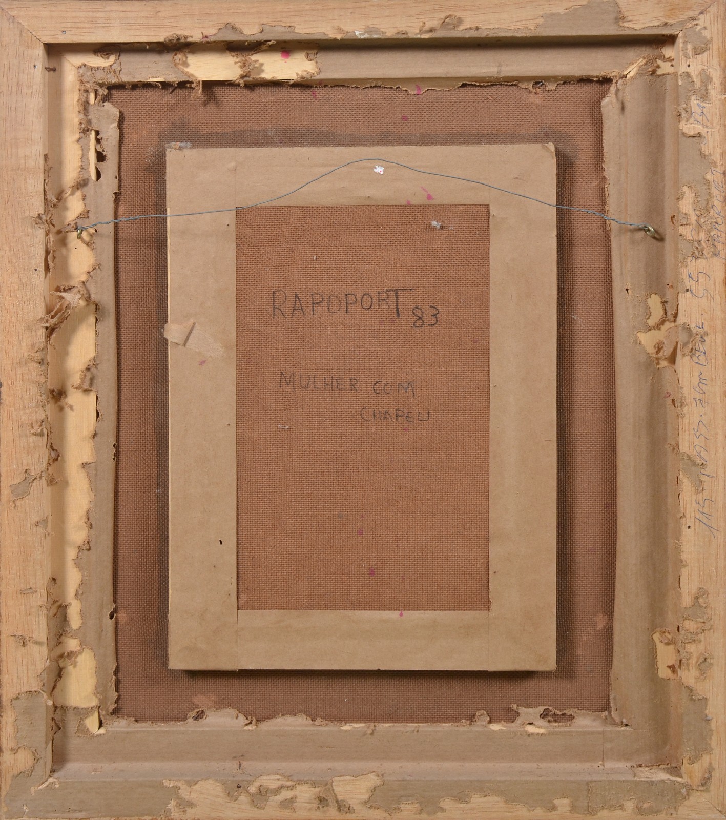 Alexandre Rapoport (1929), Mulher com Chapéu - foto 4 de 5