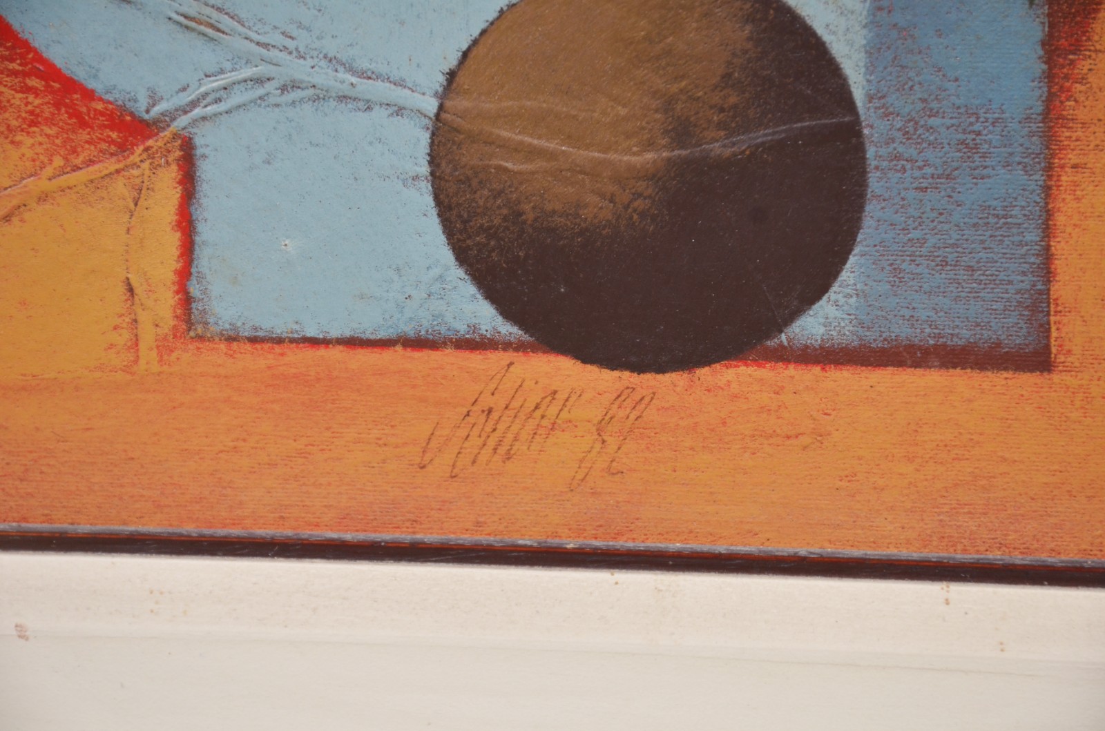 Carlos Scliar (1920-2001), Bule azul e fruta - foto 3 de 6