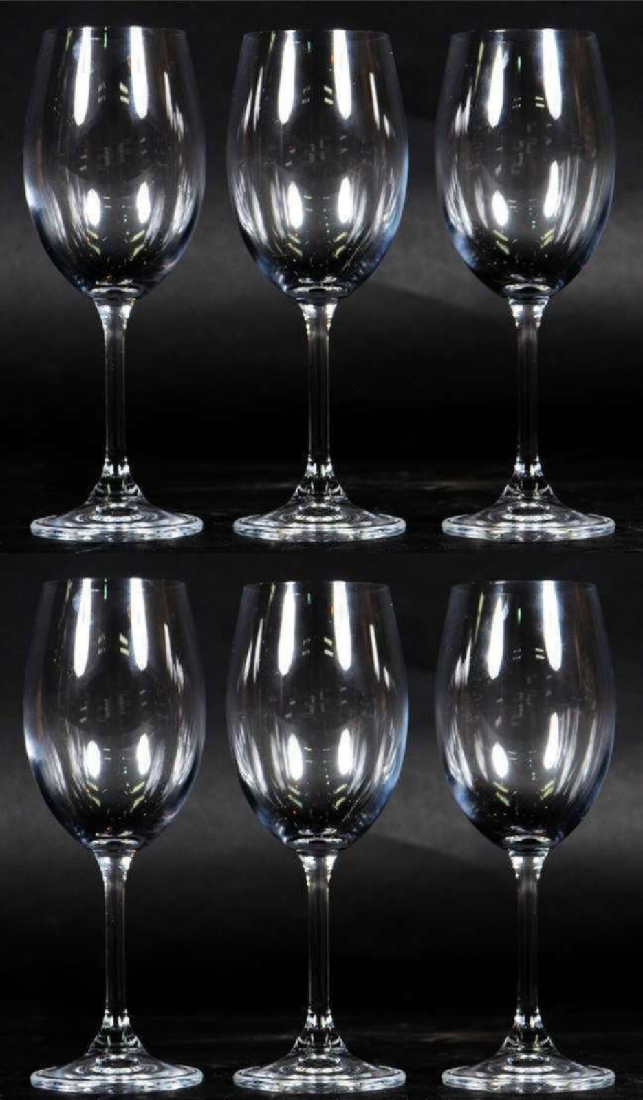 Seis taças de cristal para vinho branco, 230 ml. - foto 2 de 2