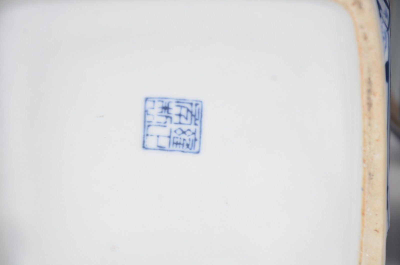 Cinco potiches diversos de porcelana chinesa decoração em azul e... - foto 11 de 11