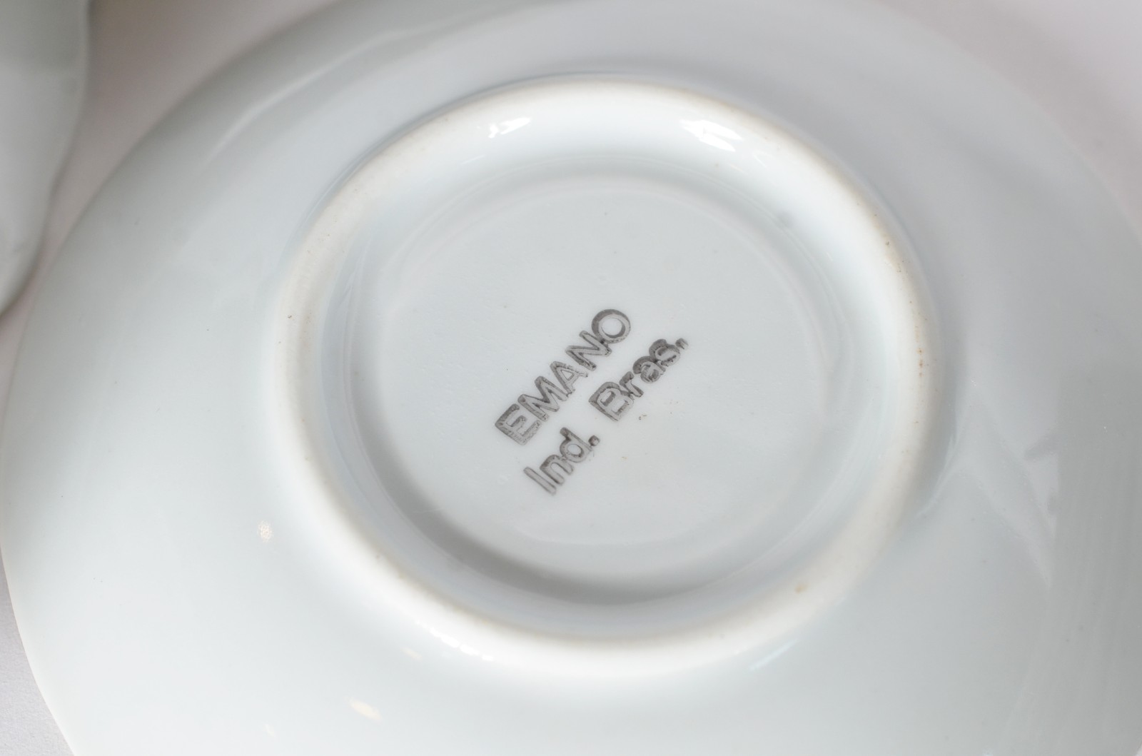 Serviço de porcelana nacional Emano, decoração oriental em tons de... - foto 6 de 7