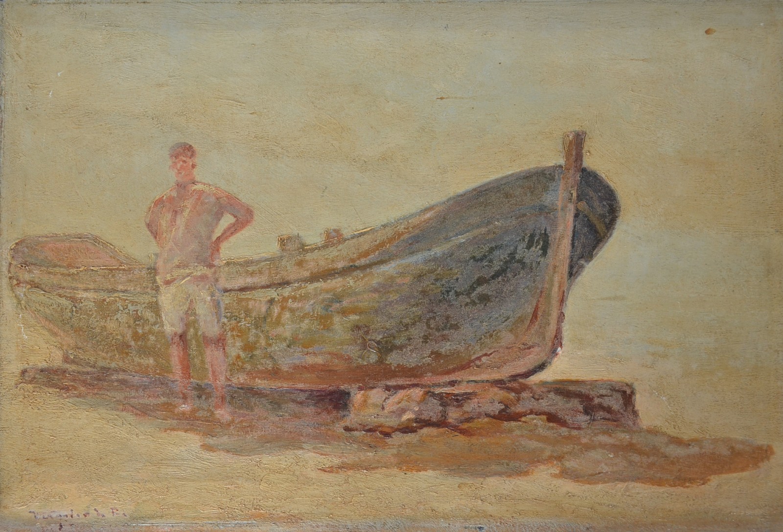 Virgílio Lopes Rodrigues (1863-1944), Barco - foto 1 de 3