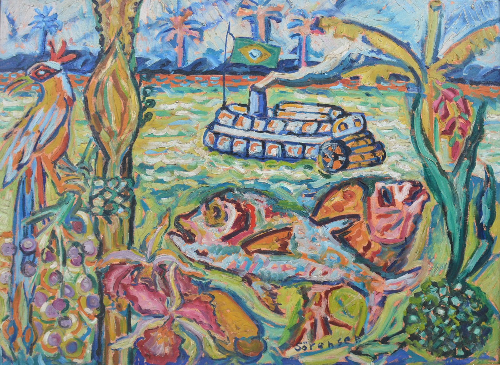 Carlos Sorensen (1928-2008), Floresta Amazônica - foto 1 de 6