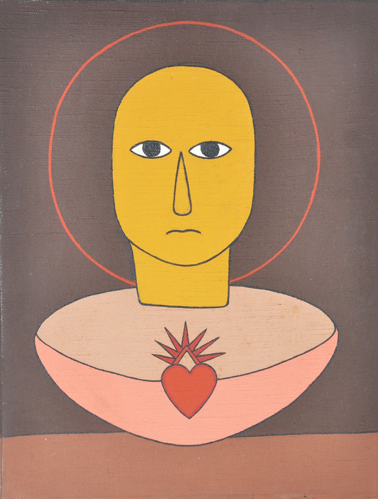 Antonio Maia (1928-2008), Composição com Ex -Voto e Coração Sagrado - foto 1 de 2