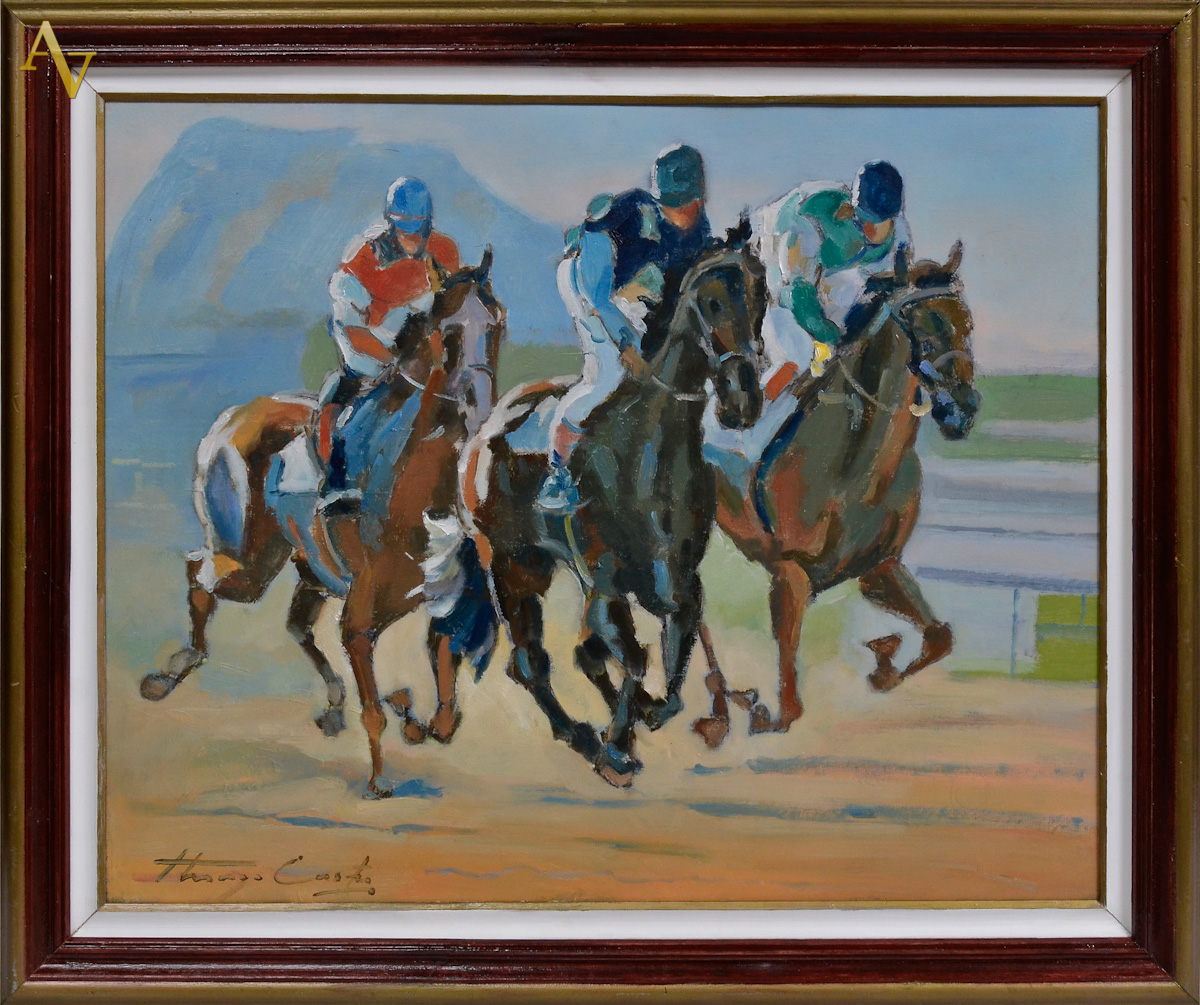 THIAGO CASTRO - Joquei - ost - 60 x 73.