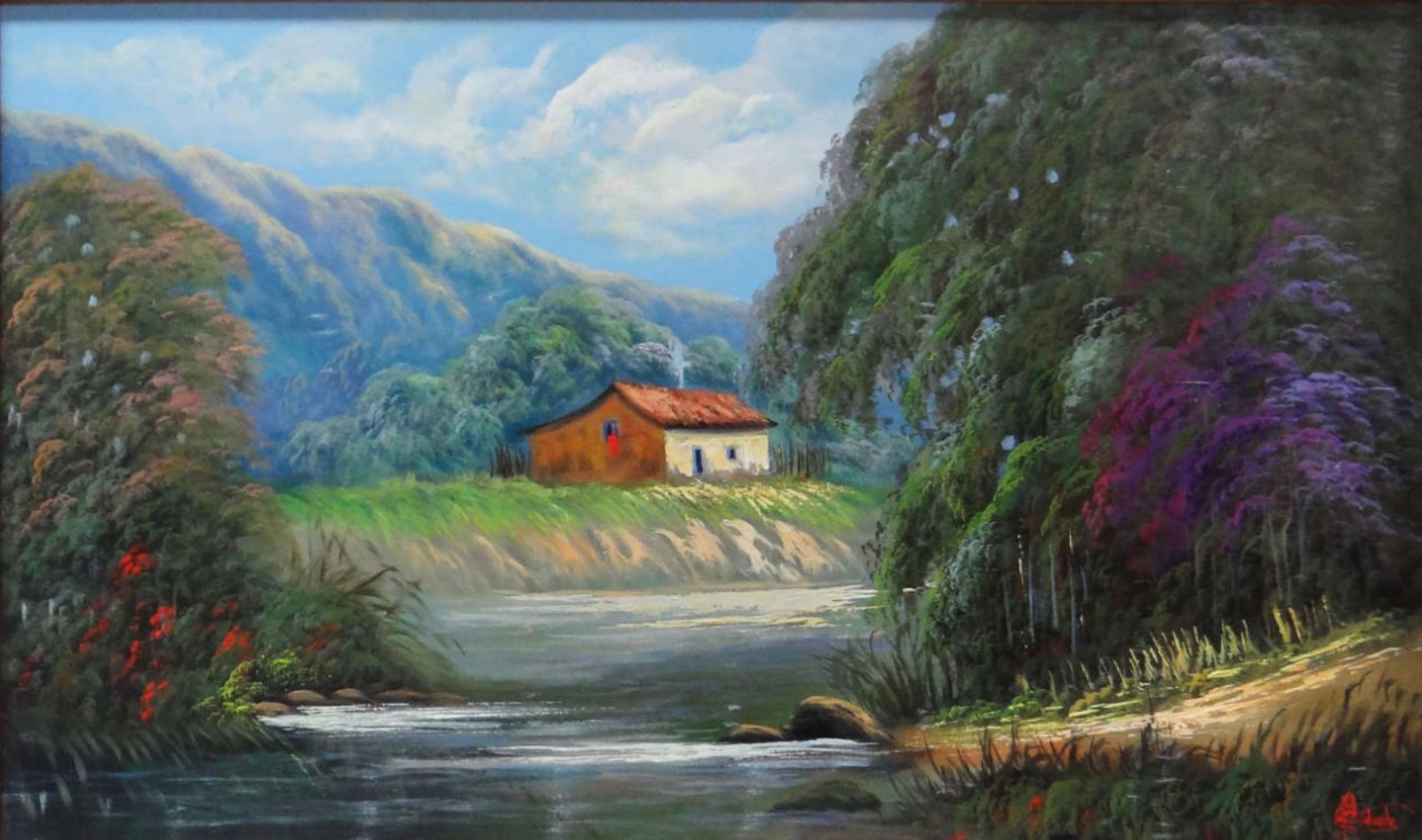 Adriana Andrade (1967), Paisagem com Casário - foto 1 de 4