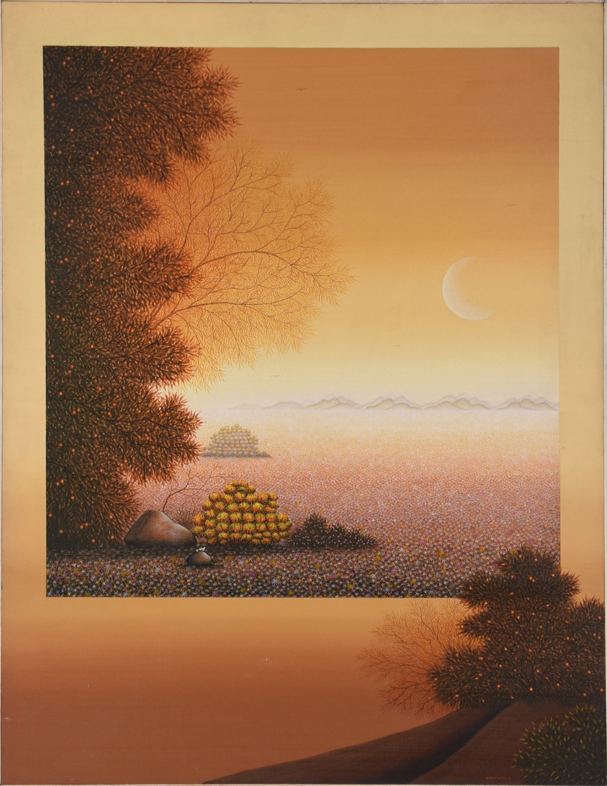 Roberto Feitosa (1943), Paisagem Laranja - foto 1 de 4
