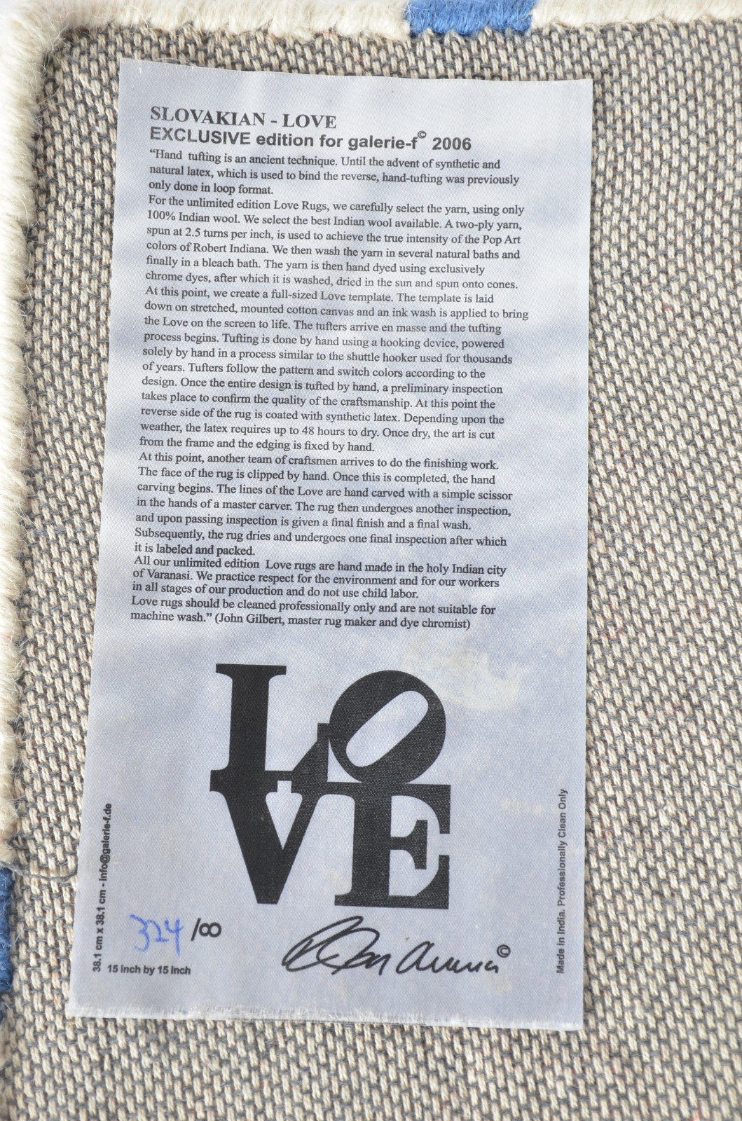 Robert Indiana (1928-2018), Love - foto 4 de 4