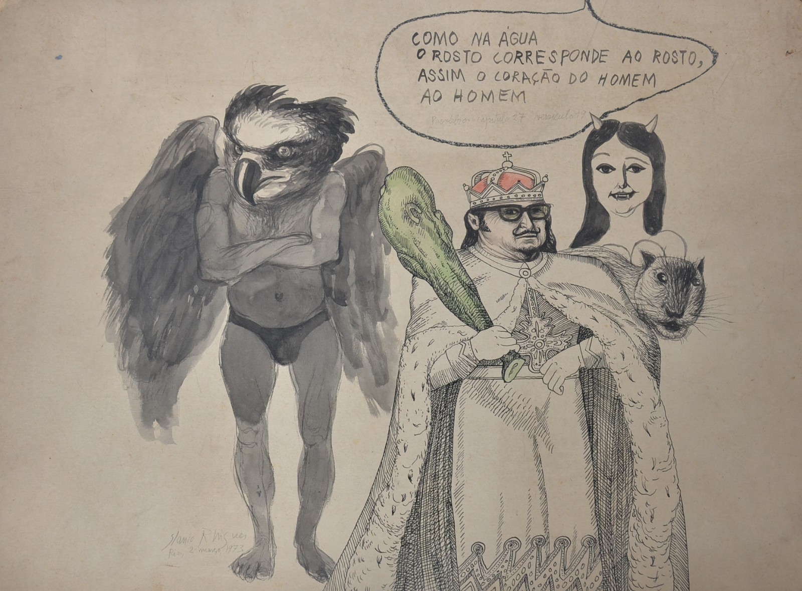 Glauco Rodrigues  (1929-2004), Figuras - foto 1 de 3