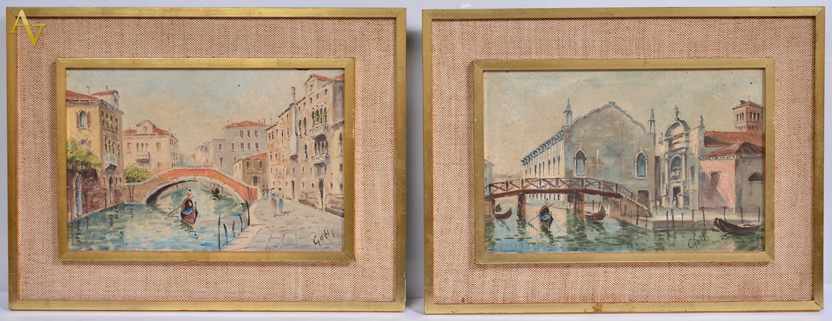 Par de quadrinhos italianos - ost - 20 x 30