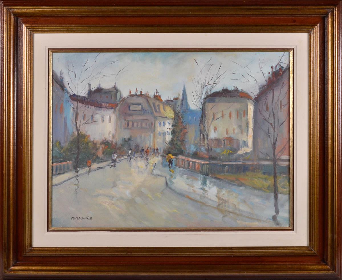MAURICIO MACHADO - Paris - ost - 75 x 55.